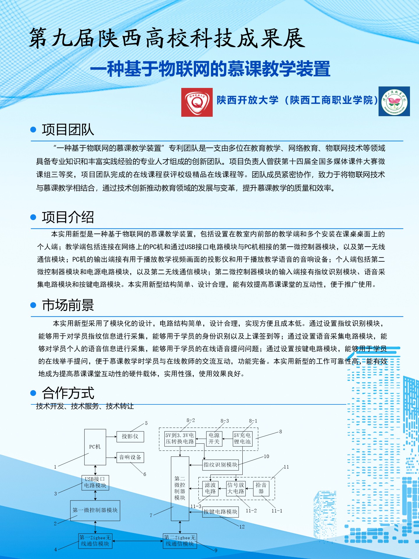 一种基于物联网的慕课教学装置
